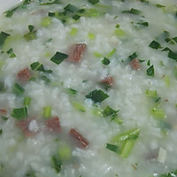 牛肉青菜粥的做法图解5
