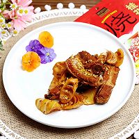 桂花春笋肋排的做法图解9