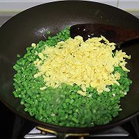 鸡蛋炒豇豆的做法图解7
