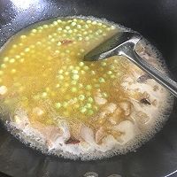 #一机多能，一席妊选#肉片炒豌豆的做法图解7