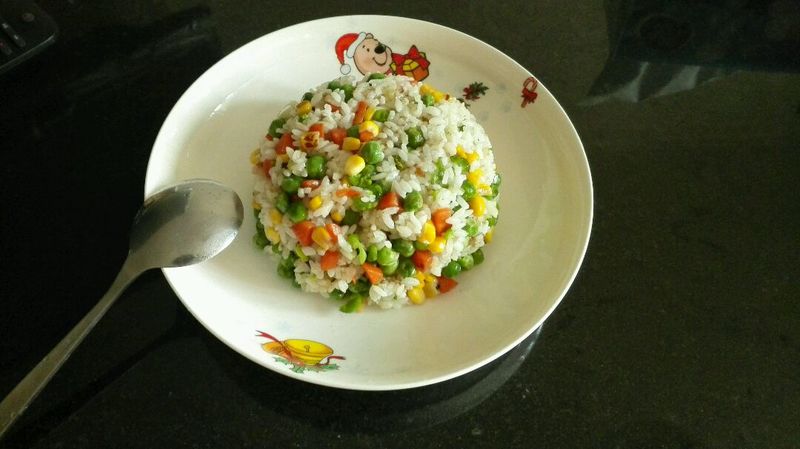三色炒饭