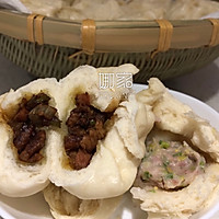破酥包PK酱肉包的做法图解11