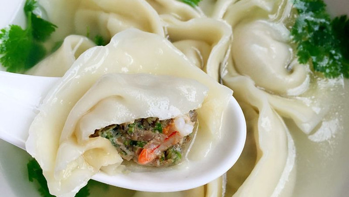 牛肉虾仁大馄饨