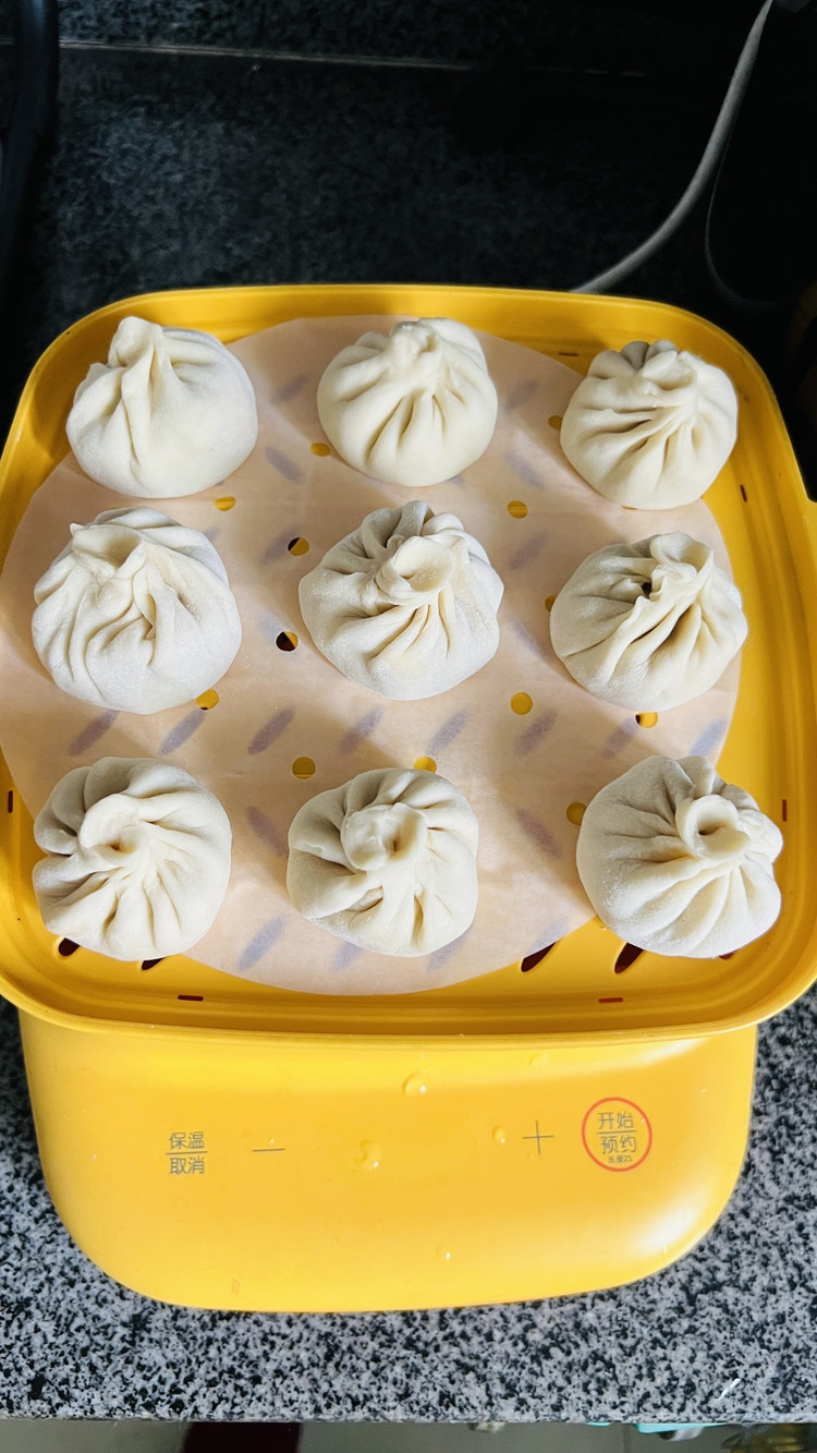 三文鱼绿豆包子的做法