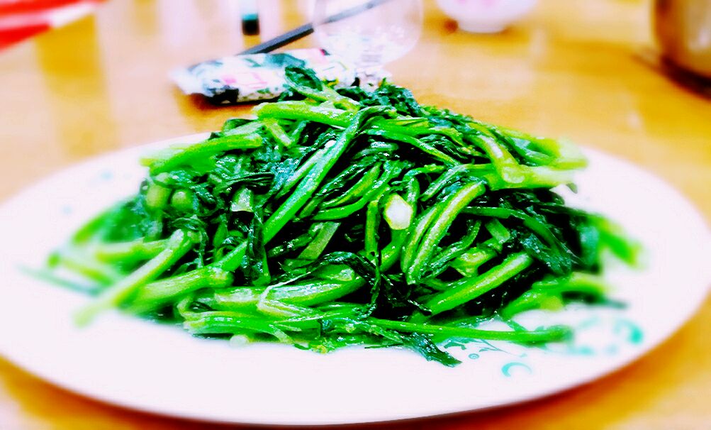 Stir fried cabbage heart