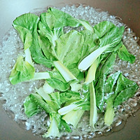 牛肉山药香菇油菜粥的做法图解2