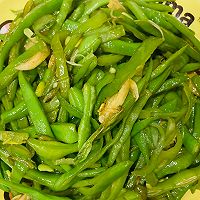 清炒扁豆丝的做法图解4