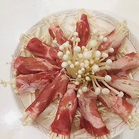 蒸牛肉卷金针菇的做法图解8