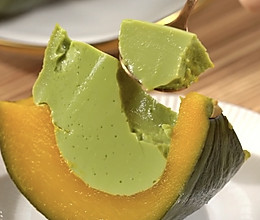 泰国甜品斑斓椰奶南瓜布丁的做法