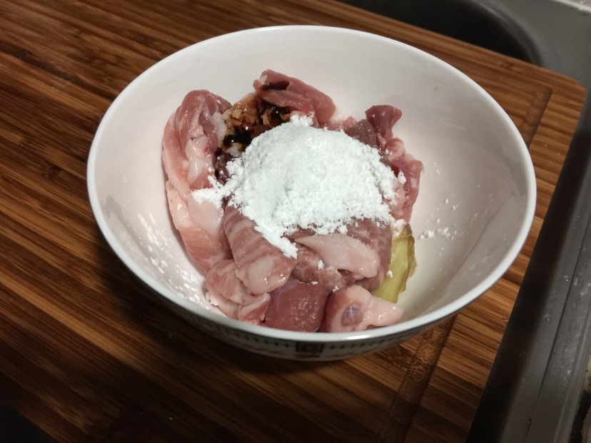 蘑菇肉片的做法图解4