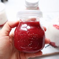 自制草莓酱草莓牛乳的做法图解11