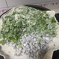 芹菜叶麦饭的做法图解4