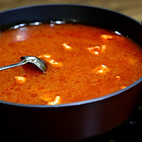 自制番茄火锅汤底----可以喝的火锅汤的做法图解8