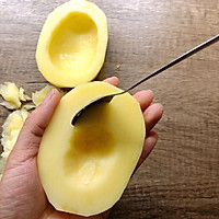 培根土豆船的做法图解3