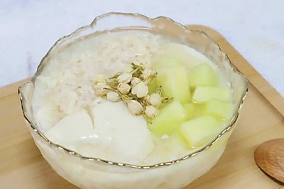 茉莉酒酿冰豆花｜超赞低脂甜品！夏天续命又不胖就靠ta！