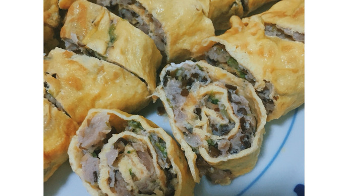 美味私房鸡蛋卷