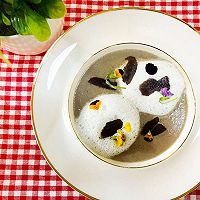 「回家菜谱」——黑松露野菌卡布奇诺奶泡汤的做法图解6