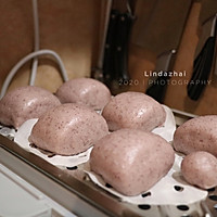 宝宝辅食——手指食物之紫薯黑米刀切馒头的做法图解7