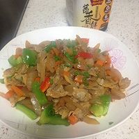 洋葱炒干蛤蜊肉#酱香鲜#的做法图解9