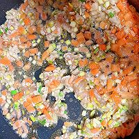 #葱伴侣豆瓣酱能蘸善炒#肉末炒饭的做法图解2