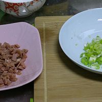早餐～用铸铁煎锅做火腿鸡蛋饼的做法图解5