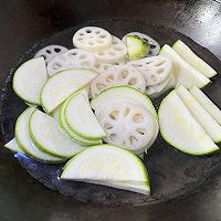 #珍选捞汁 健康轻食季#素捞藕片的做法图解3