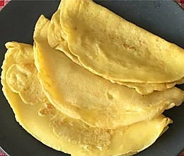 快手早餐：黄金蛋饼的做法