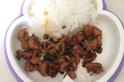 土豆哥辅食——照烧鸡腿饭