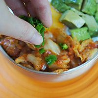 泡菜牛油果拌饭#我要上首页清爽家常菜#的做法图解5