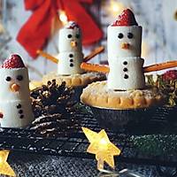 棉花糖⛄雪人的做法图解6
