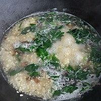 珍珠小米疙瘩汤的做法图解3
