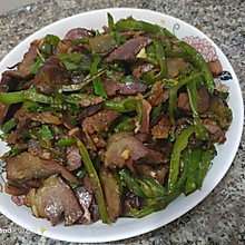 腊肉青椒丝