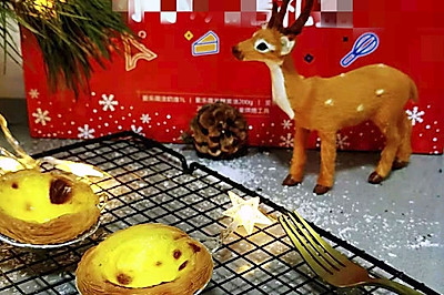 圣诞节美味，外酥里嫩的葡式蛋挞