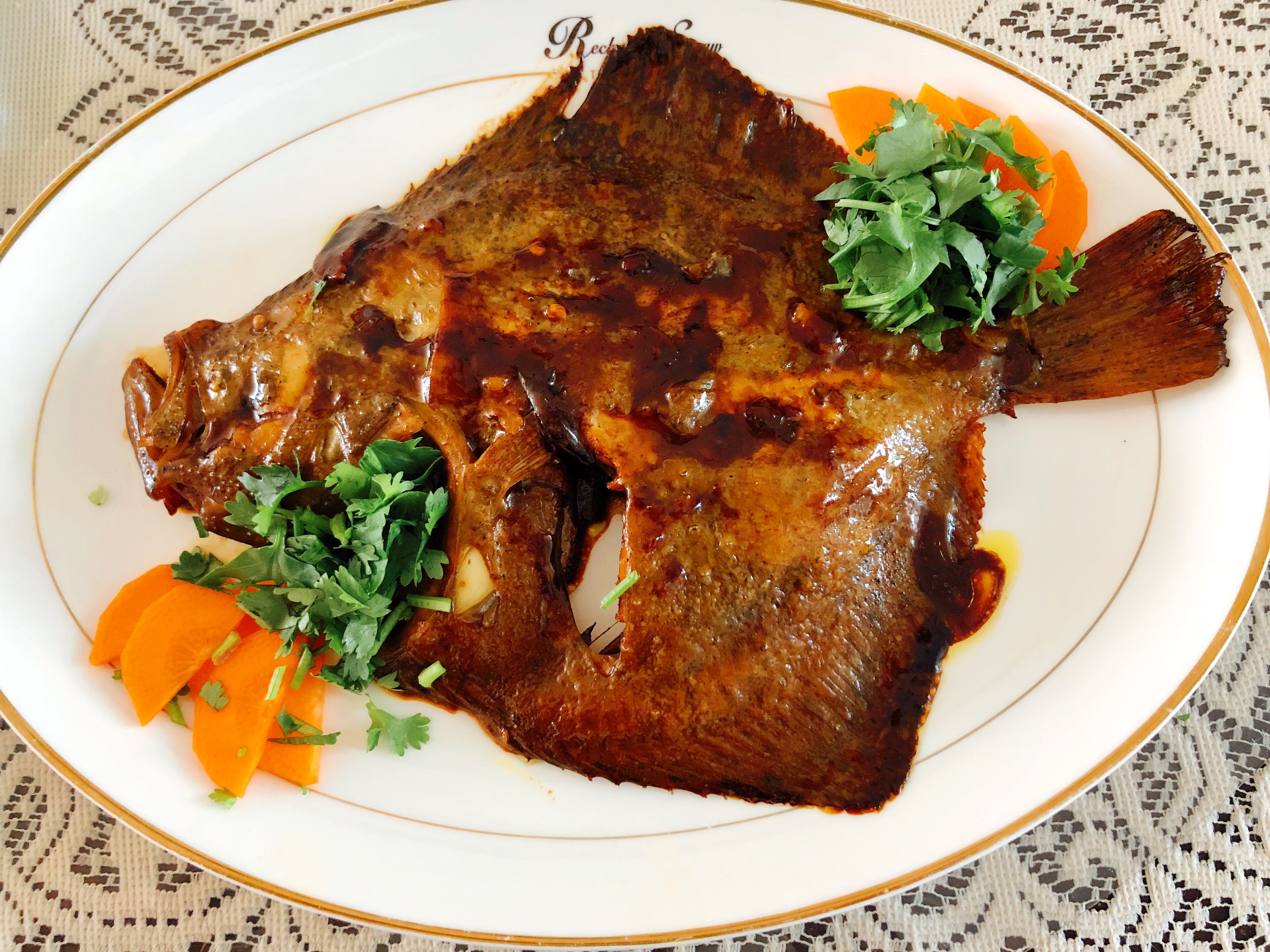 红烧多宝鱼怎么做_红烧多宝鱼的做法_6522姝彤的厨房_豆果美食