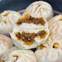 梅干菜素包子的做法图解17