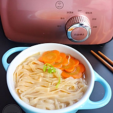手工素汤面#爱的暖胃季-美的智能破壁料理机#