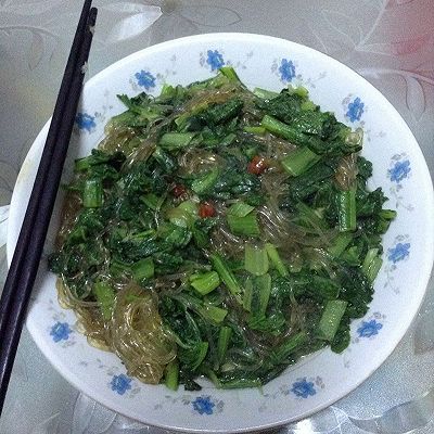 小白菜粉条