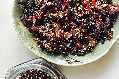麻辣手撕牛肉干