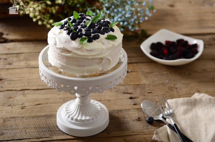 蓝莓奶油蛋糕 | 九阳知食的做法