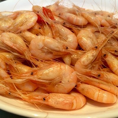 酱油炒河虾