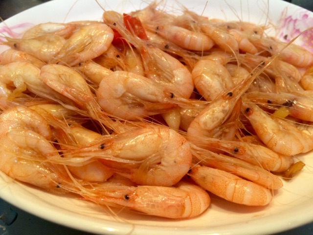 酱油炒河虾