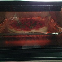 【一人食】薄底海鲜香肠披萨的做法图解7