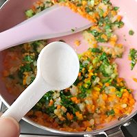 青菜虾仁饭团的做法图解8