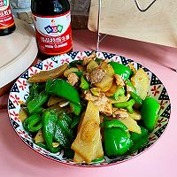 从小吃到大的肉片炒土豆柿子椒，肉香味美色撩人的做法图解11