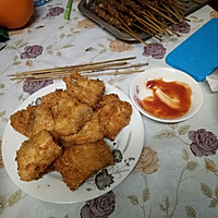 炸三文鱼的做法图解4