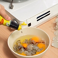 泰国虾仁煎蛋的做法图解2