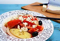 传统希腊沙拉#一起吃西餐#的做法