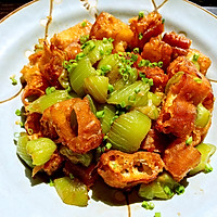 素菜老油条炒丝瓜的做法图解8