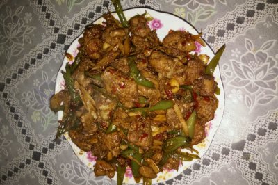 辣炒鸭子