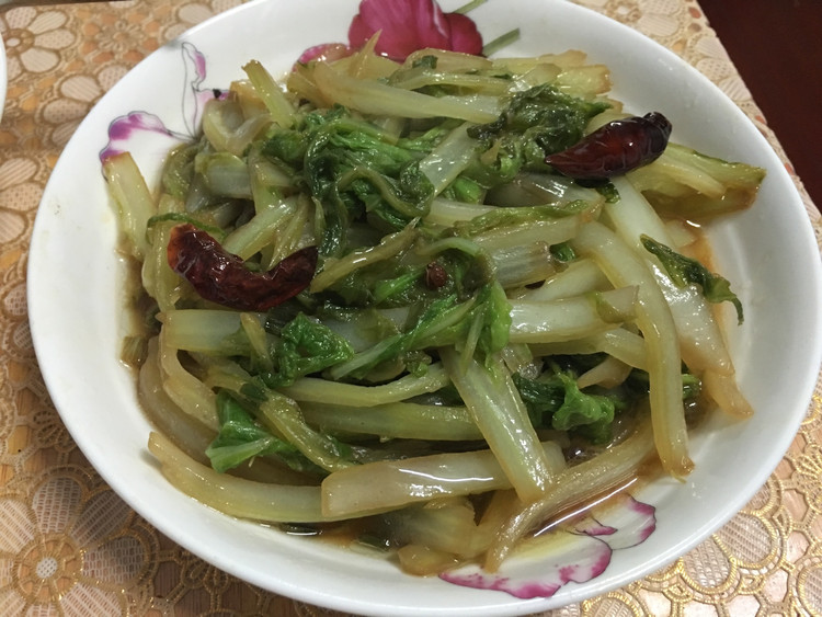 醋溜白菜的做法